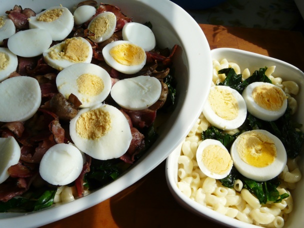 Zapekané cestoviny s medvedím cesnakom (fotorecept) - obrázok 7