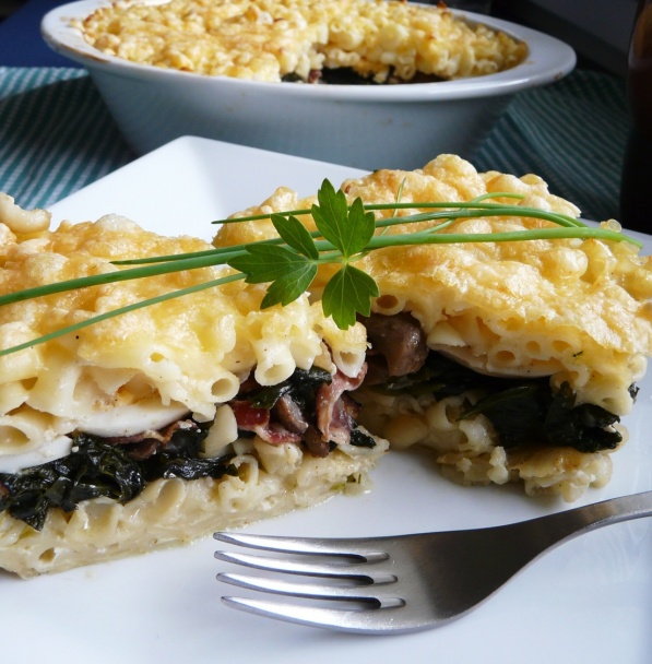 Zapekané cestoviny s medvedím cesnakom (fotorecept) - obrázok 10