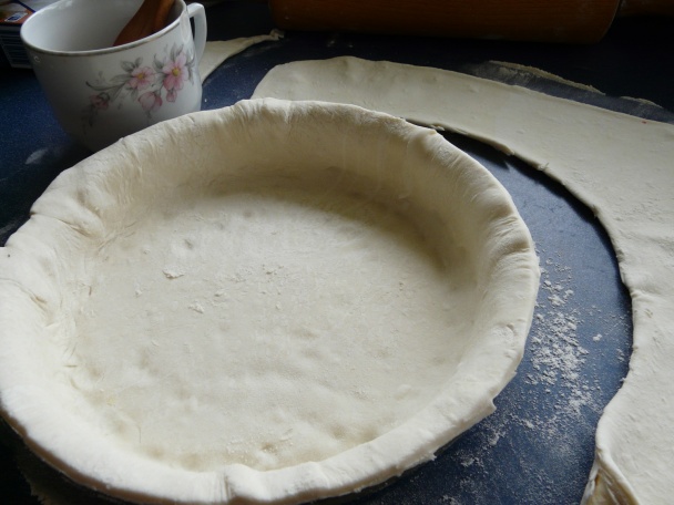 Koláč s medvedím cesnakom (fotorecept) - obrázok 4