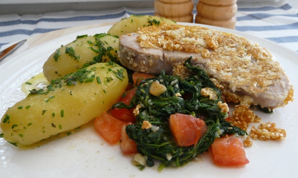 Steak z tuniaka so sezamovou krustou (fotorecept) - obrázok 9