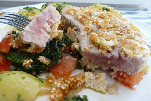 Steak z tuniaka so sezamovou krustou (fotorecept) - obrázok 10