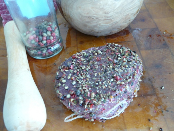 Biftek so zelenou fazuľkou a sušenými paradajkami (fotorecept) - obrázok 4