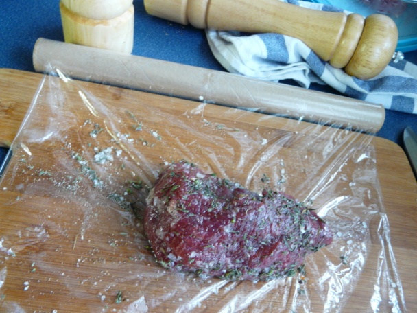 Hovädzia sviečkovica s bylinkami na pare (fotorecept) - obrázok 3