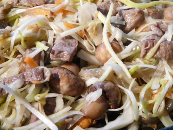 Hovädzie len tak narýchlo a ryža natural (fotorecept) - obrázok 7