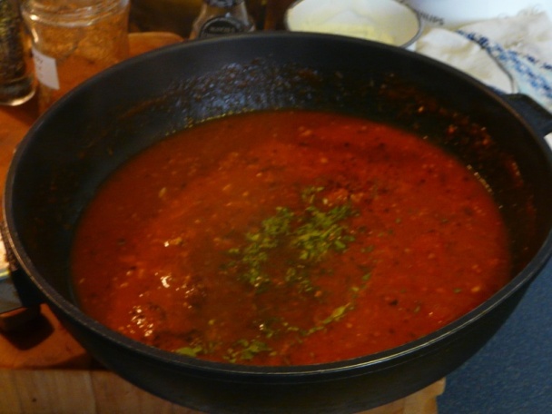 Pappardelle s paradajkovo-brokolicovou omáčkou a tuniakom(fotorecept) - obrázok 4