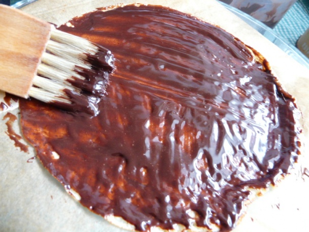 Chocolate Amaretto crépe cake (fotorecept) - obrázok 7