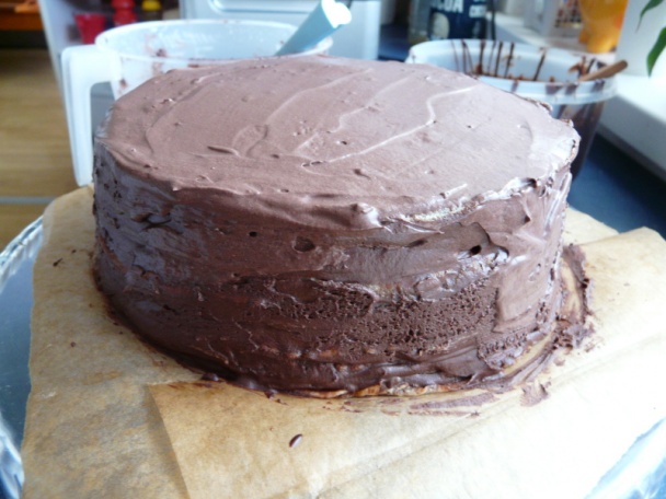 Chocolate Amaretto crépe cake (fotorecept) - obrázok 10