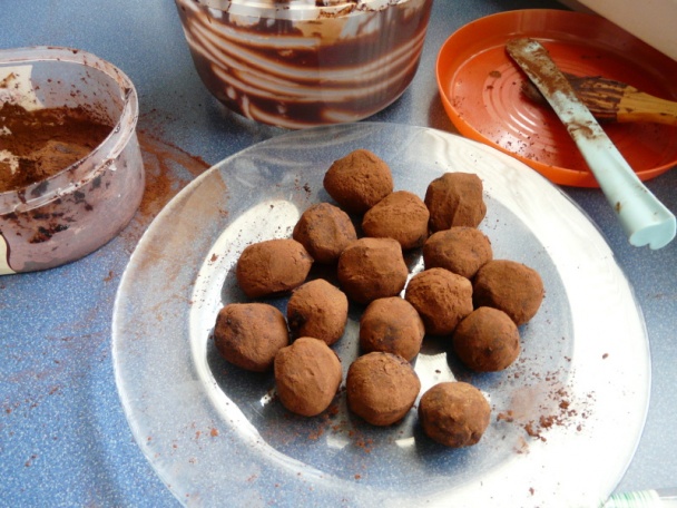 Chocolate Amaretto crépe cake (fotorecept) - obrázok 14