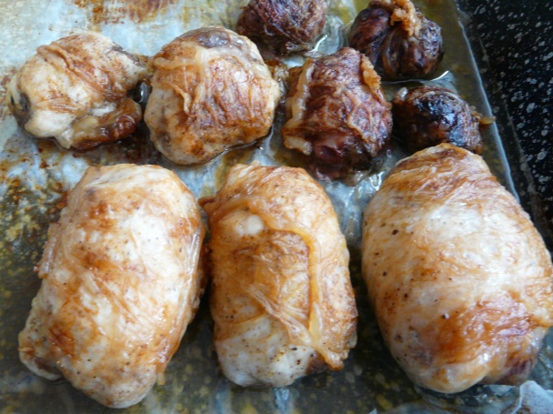 Kuracie batôžky v závoji (fotorecept) - obrázok 5