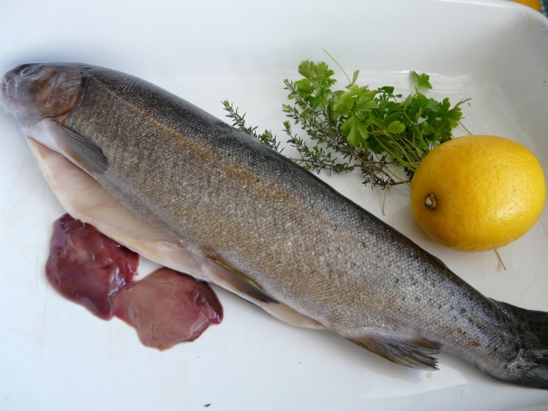 Pstruh s hríbovou plnkou (fotorecept) - obrázok 1