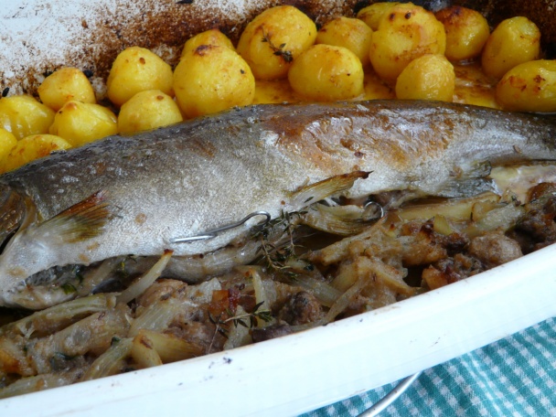 Pstruh s hríbovou plnkou (fotorecept) - obrázok 5