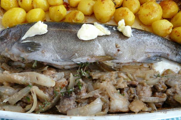 Pstruh s hríbovou plnkou (fotorecept) - obrázok 4