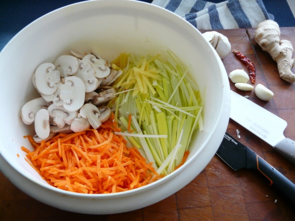 Bravčové so zeleninou a zemiakové rösti (fotorecept) - obrázok 2
