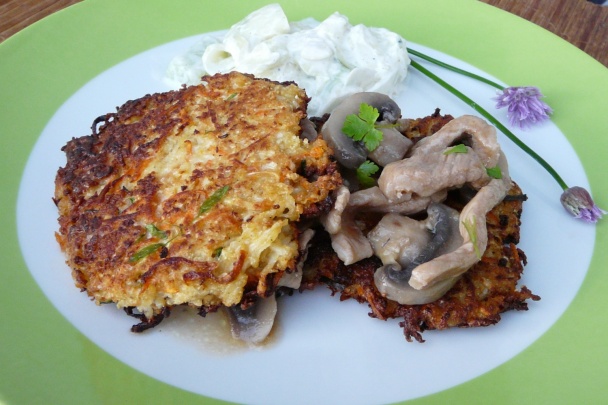 Karfiolové placky (fotorecept) - obrázok 5