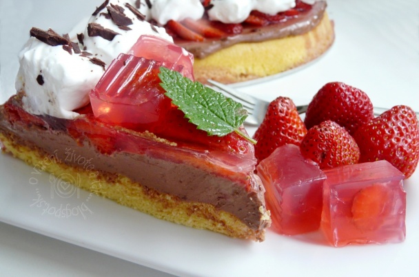 Jahodový koláč (fotorecept) - obrázok 7