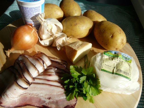 Gazdovské plnené zemiaky (fotorecept) - obrázok 1