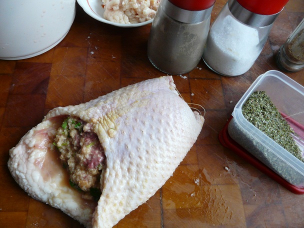 Pečená husokačka, plnený krk a všeličo iné (fotorecept) - obrázok 3