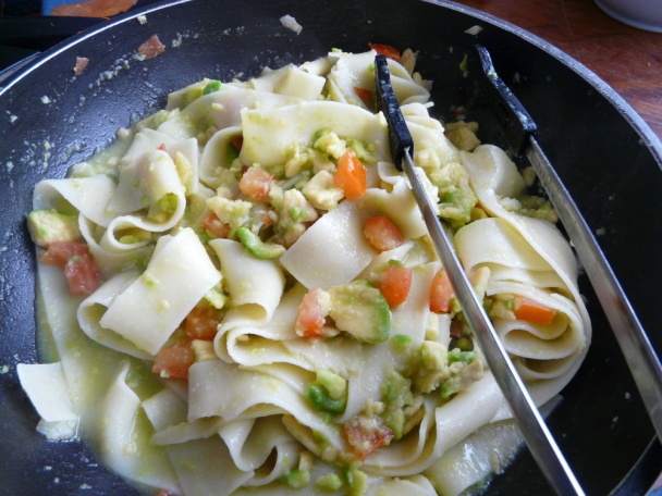 Pappardelle s avokádom (fotorecept) - obrázok 4