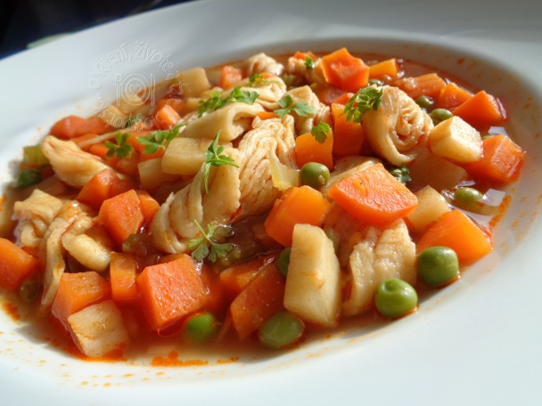 Zeleninová polievka s domácimi vrtuľami (fotorecept) - obrázok 9