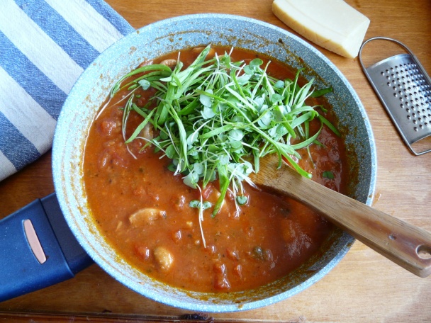 Špagety a špenát z balkóna (fotorecept) - obrázok 4