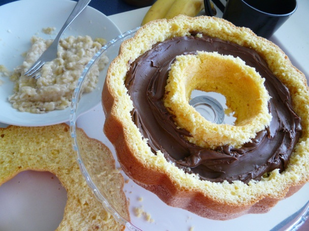 Bábovka plnená Nutellou (fotorecept) - obrázok 4