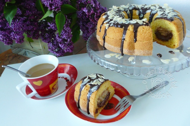 Bábovka plnená Nutellou (fotorecept) - obrázok 7