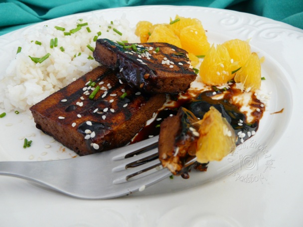 Grilované tofu s pomarančovým teriyaky (fotorecept) - obrázok 8