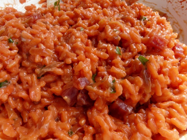 Risotto s červenou repou a kuracími lízatkami (fotorecept) - obrázok 3