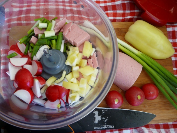 Nátierka z jogurtu a zeleniny (fotorecept) - obrázok 3