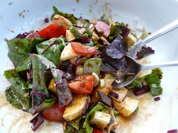 Šalát z lístkov červenej repy (fotorecept) - obrázok 3