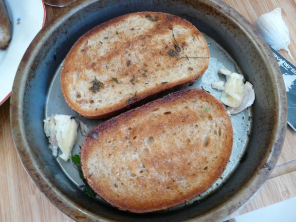 Holub pečený na chlebe (fotorecept) - obrázok 4