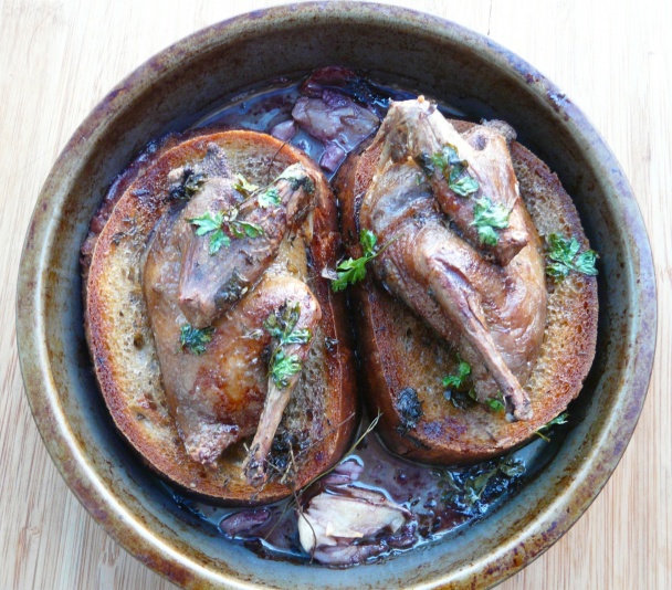 Holub pečený na chlebe (fotorecept) - obrázok 6