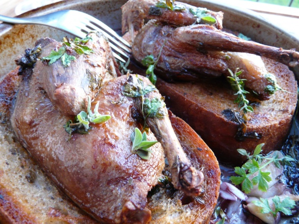 Holub pečený na chlebe (fotorecept) - obrázok 7