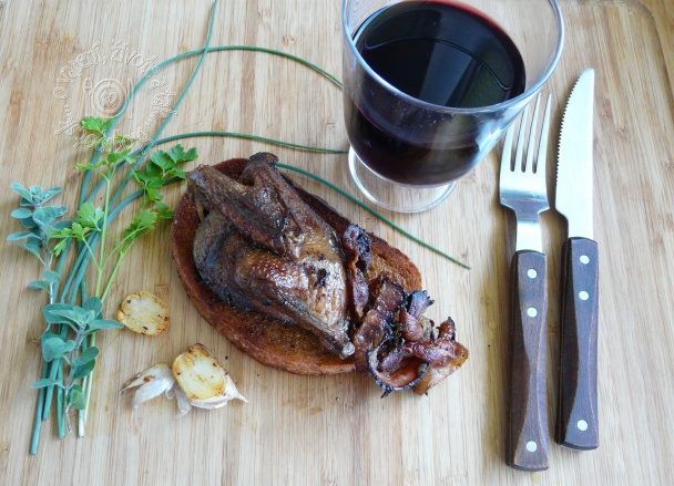 Holub pečený na chlebe (fotorecept) - obrázok 9