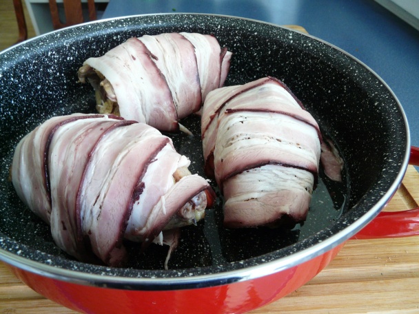 Plnené holuby so zemiakovo-kvakovou kašou (fotorecept) - obrázok 3