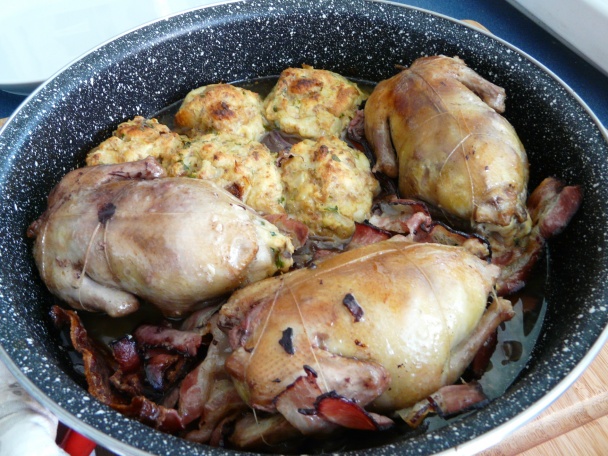 Plnené holuby so zemiakovo-kvakovou kašou (fotorecept) - obrázok 4