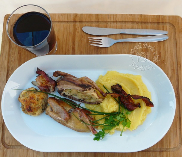 Plnené holuby so zemiakovo-kvakovou kašou (fotorecept) - obrázok 7