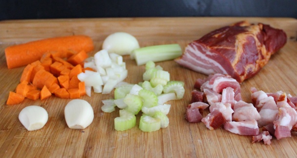 Sviatočná šošovica k údenému mäsu (fotorecept) - obrázok 1