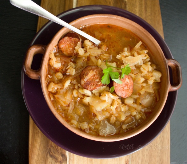 Kapustová polievka s krúpkami (fotorecept) - obrázok 4