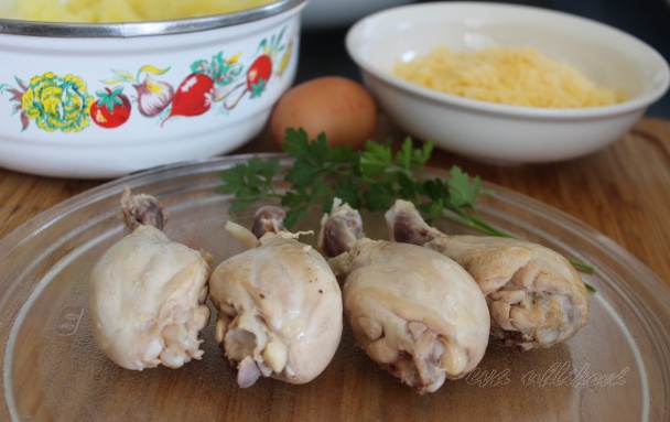 Kuracie nohy v zemiakovom obale (fotorecept) - obrázok 1