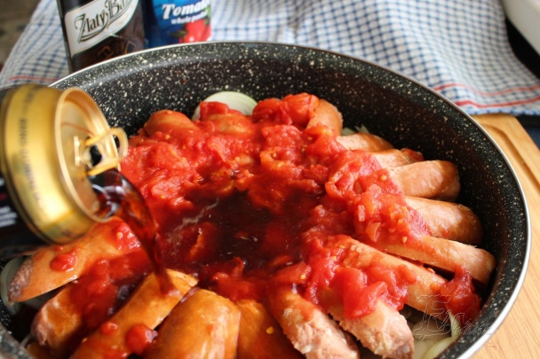 Špekáčiky s fazuľou na čiernom pive (fotorecept) - obrázok 3