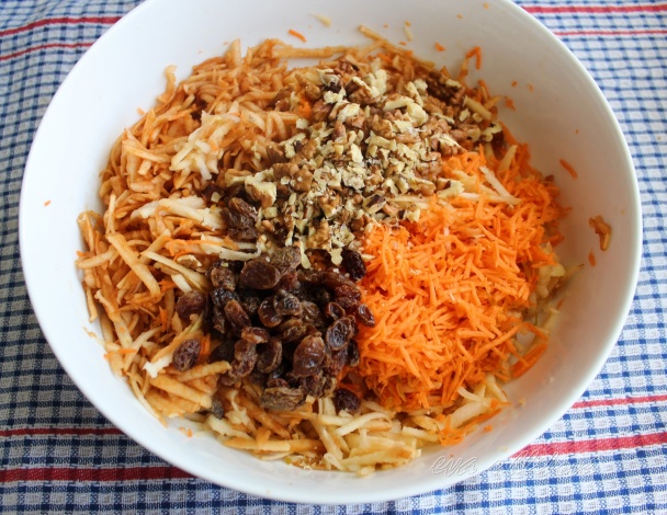 Jablkovo-mrkvové muffiny (fotorecept) - obrázok 1