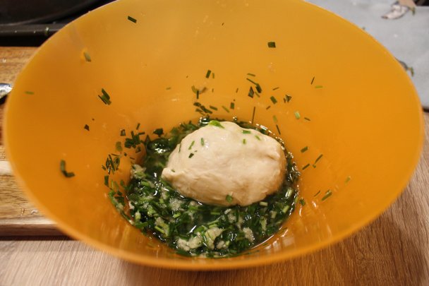 Žemličkový bylinkový chlieb (fotorecept) - obrázok 2