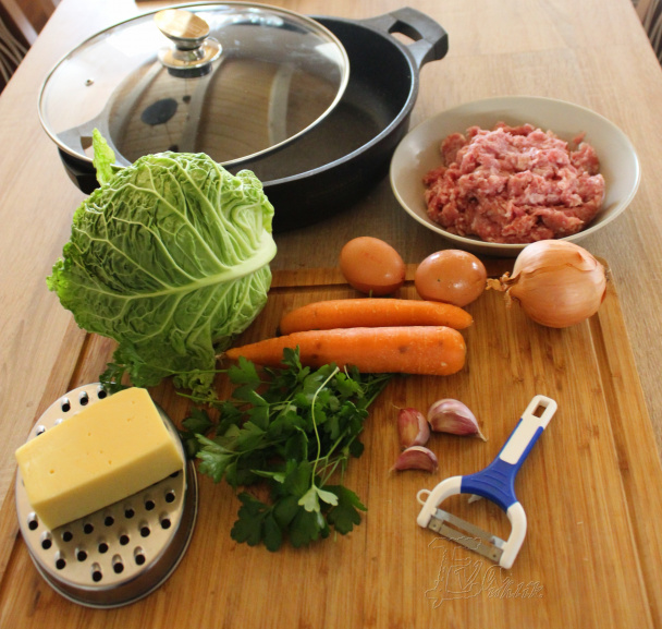 Plnená kelová hlava (fotorecept) - obrázok 1