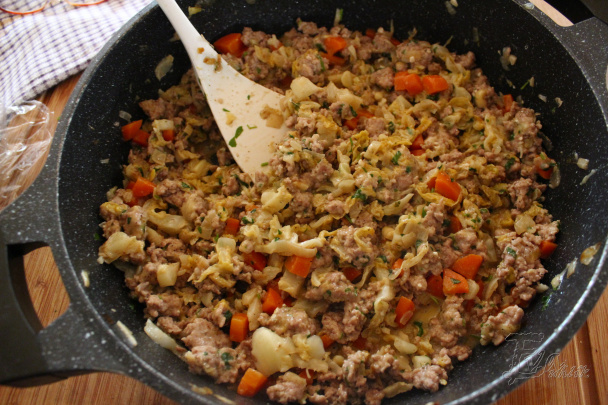 Plnená kelová hlava (fotorecept) - obrázok 3