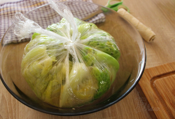 Plnená kelová hlava (fotorecept) - obrázok 5