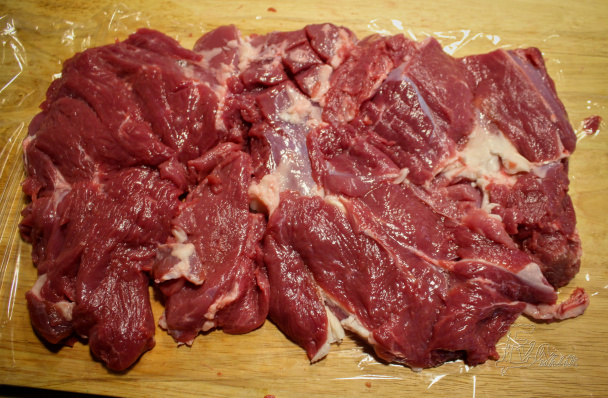 Jahňacie stehno plnené špenátom a šampiňónmi (fotorecept) - obrázok 3