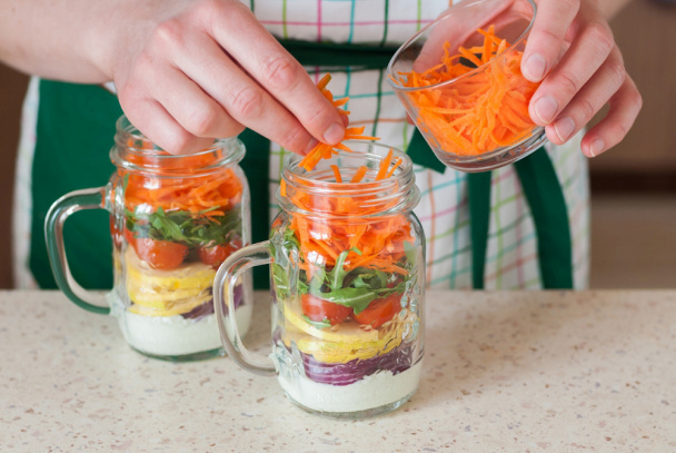 Farebný šalát do práce (fotorecept) - obrázok 7