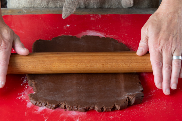 Kakaové drobné pečivo s karamelom (fotorecept) - obrázok 3