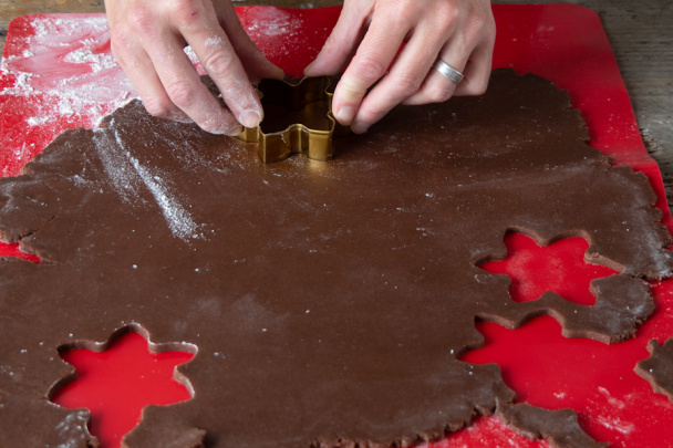 Kakaové drobné pečivo s karamelom (fotorecept) - obrázok 4